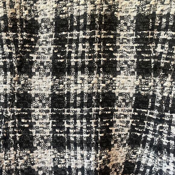 Theory Sculpted Tweed Peplum Top Sz L - Picture 3 of 6